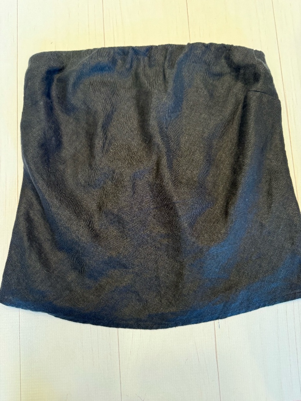 Quince 100% Linen Strapless Top Size XS